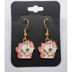 Marie Aristocats Disney Earrings Cats Kitten Handmade Hypoallergenic BUNDLE2Save